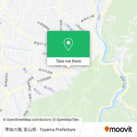 季味の庵 map