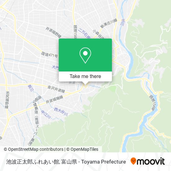 池波正太郎ふれあい館 map