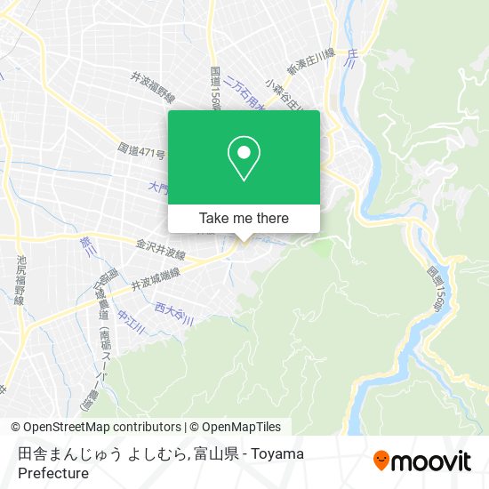 田舎まんじゅう よしむら map