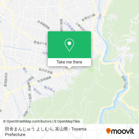 田舎まんじゅう よしむら map