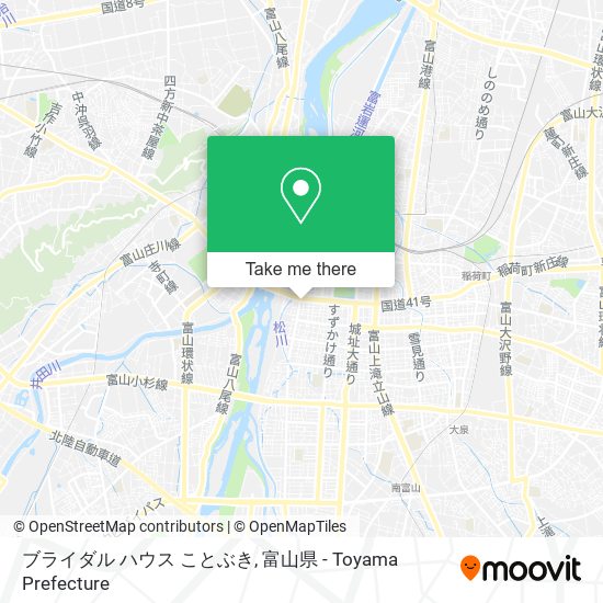 ブライダル ハウス ことぶき map