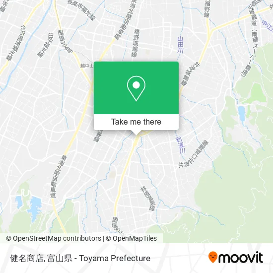 健名商店 map