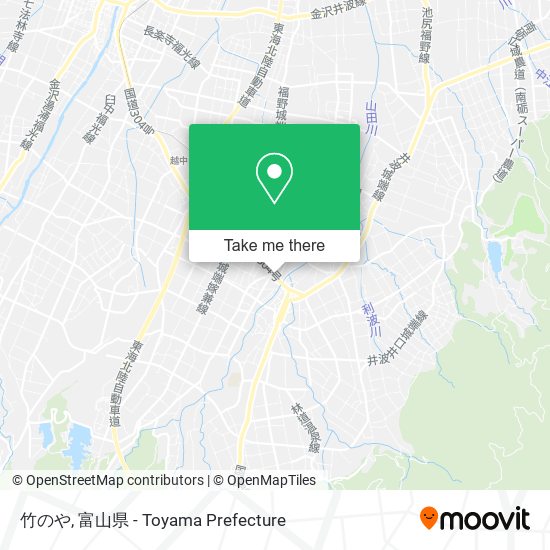 竹のや map