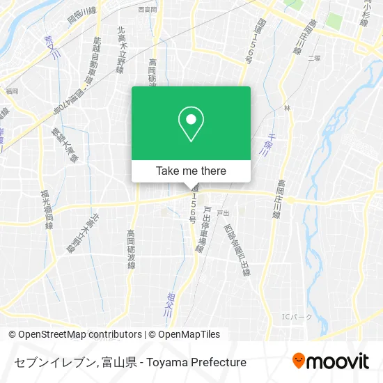 セブンイレブン map