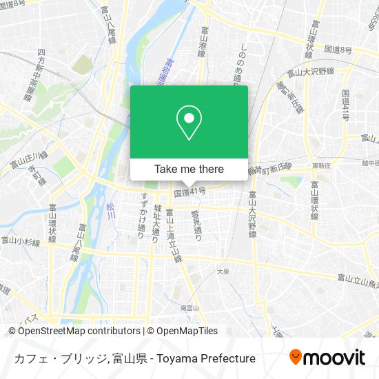 カフェ・ブリッジ map