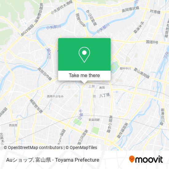 Auショップ map