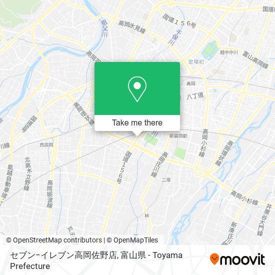 セブン−イレブン高岡佐野店 map