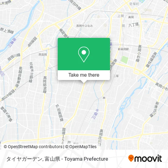 タイヤガーデン map