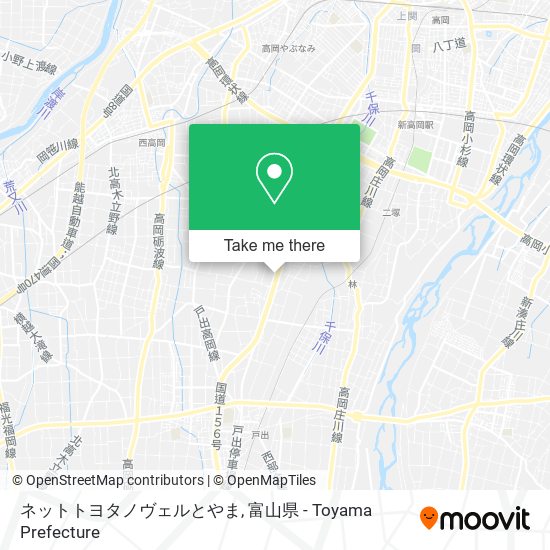 ネットトヨタノヴェルとやま map