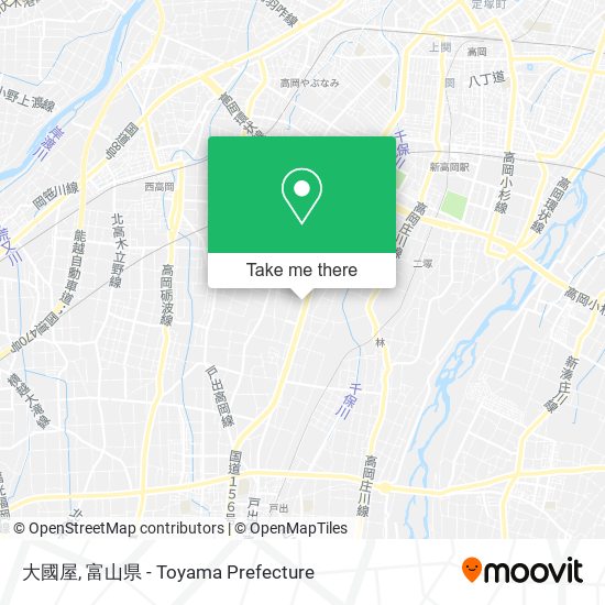 大國屋 map