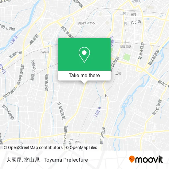 大國屋 map