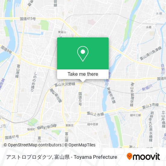 アストロプロダクツ map