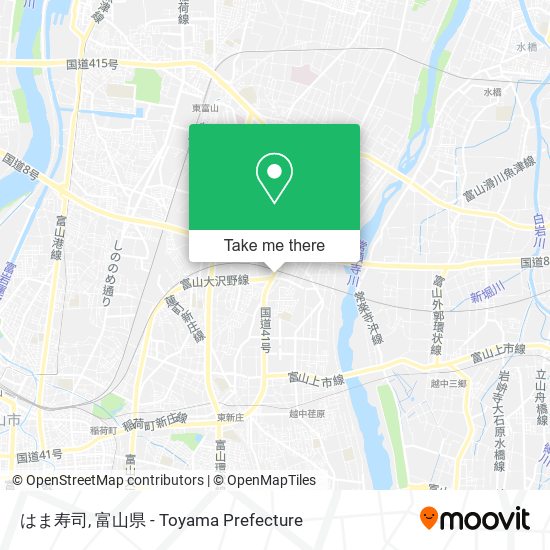 はま寿司 map