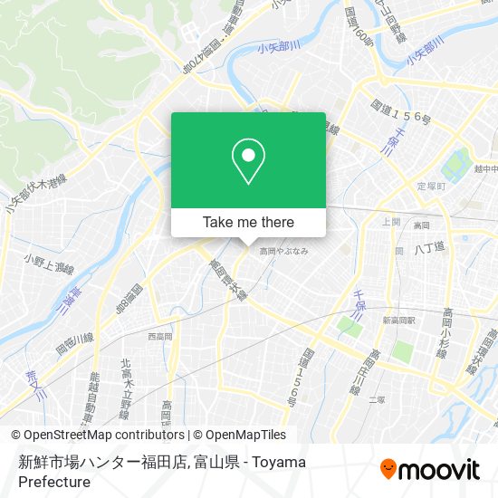 新鮮市場ハンター福田店 map
