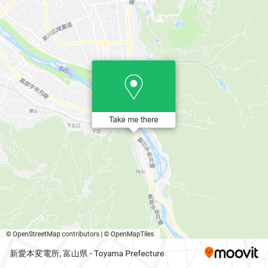新愛本変電所 map