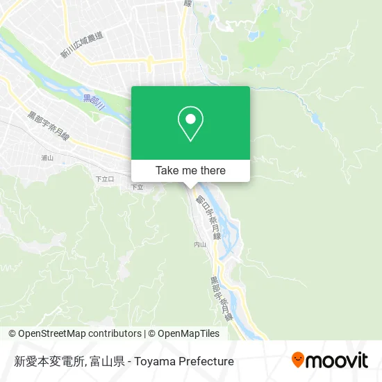 新愛本変電所 map