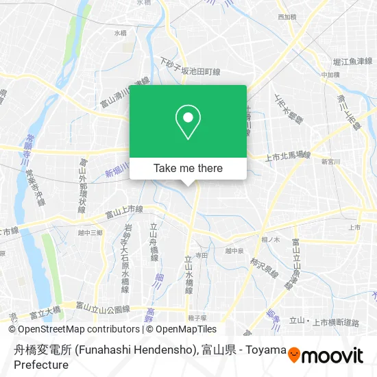 舟橋変電所 (Funahashi Hendensho) map