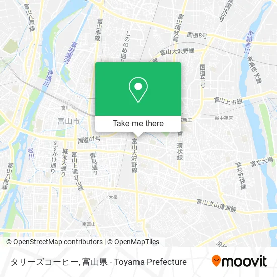 タリーズコーヒー map