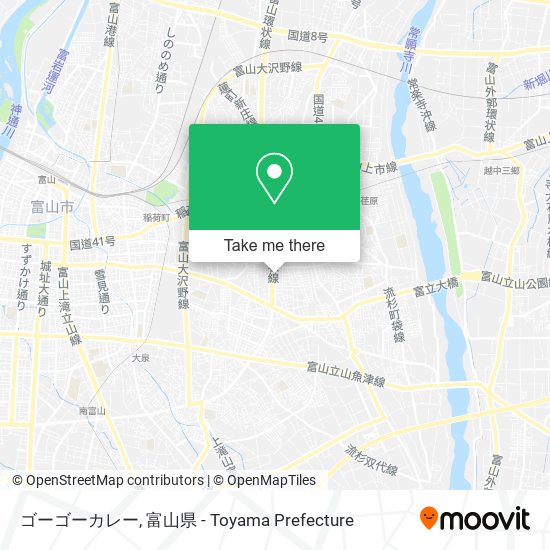 ゴーゴーカレー map