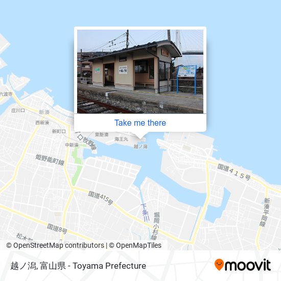 越ノ潟 map