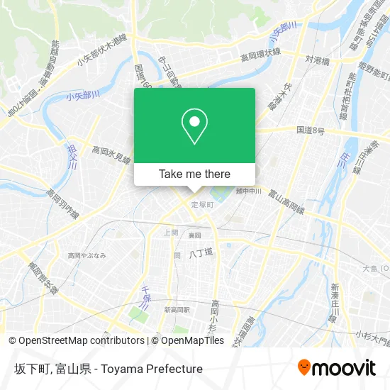 坂下町 map