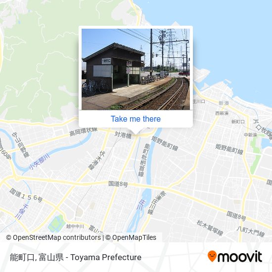 能町口 map
