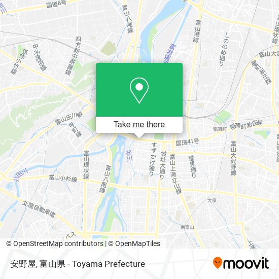 安野屋 map