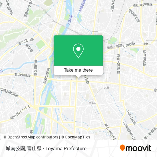 城南公園 map