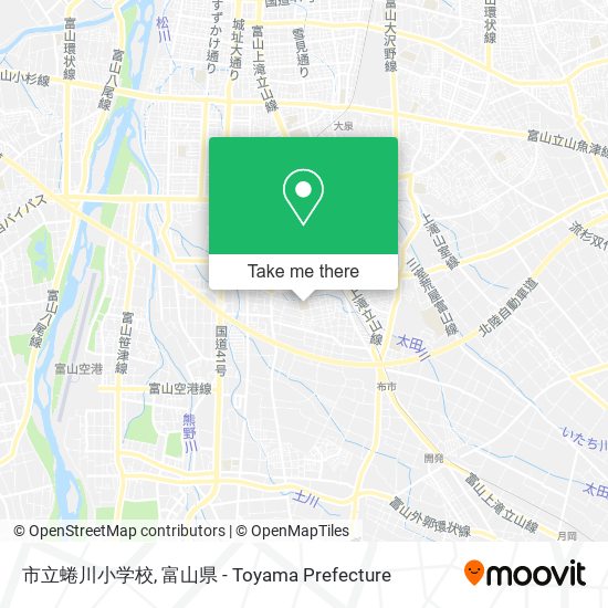 市立蜷川小学校 map