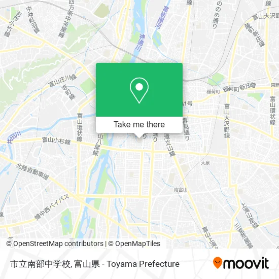 市立南部中学校 map