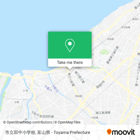 市立田中小学校 map