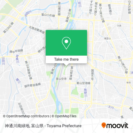 神通川南緑地 map