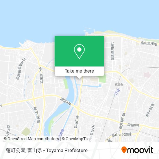 蓮町公園 map