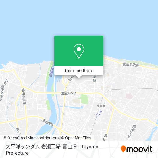 大平洋ランダム 岩瀬工場 map