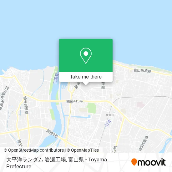 大平洋ランダム 岩瀬工場 map