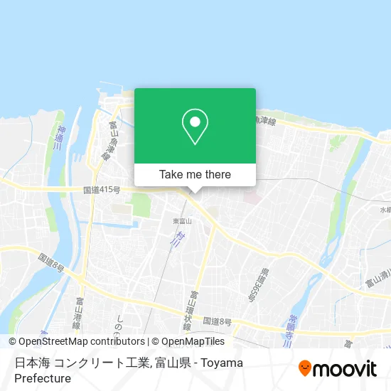 日本海 コンクリート工業 map