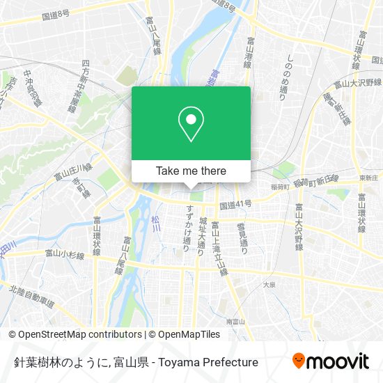 針葉樹林のように map