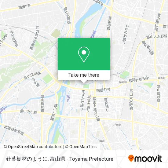 針葉樹林のように map