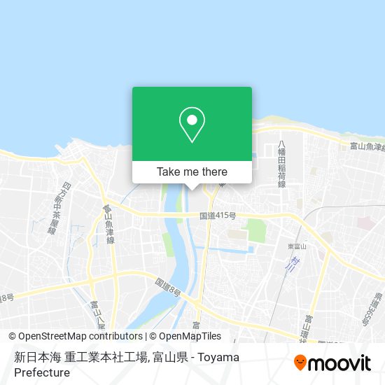 新日本海 重工業本社工場 map