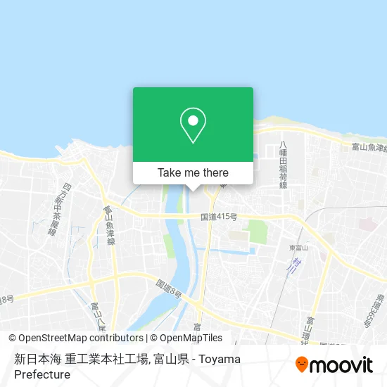 新日本海 重工業本社工場 map
