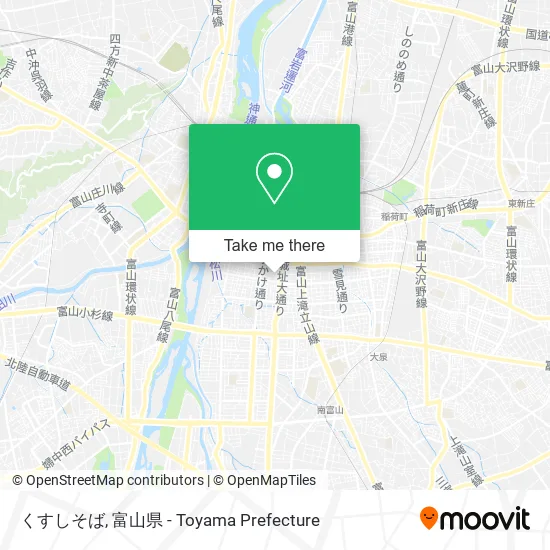 くすしそば map