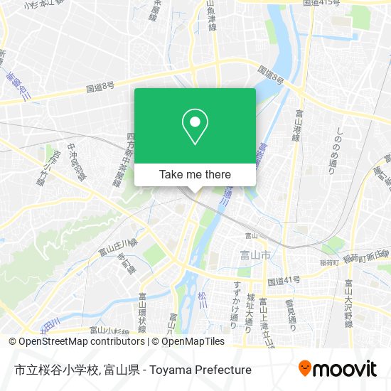 市立桜谷小学校 map
