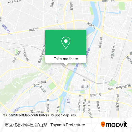 市立桜谷小学校 map