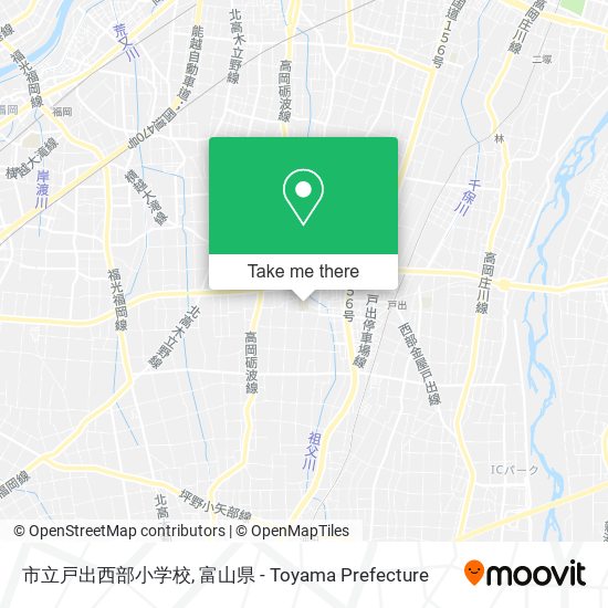 市立戸出西部小学校 map