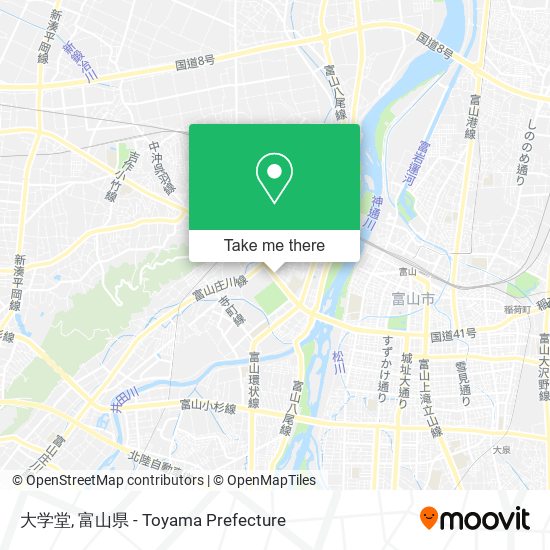 大学堂 map