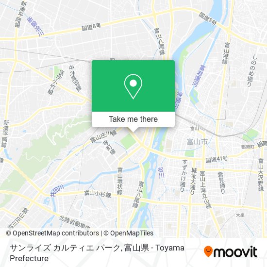 サンライズ カルティエ パーク map