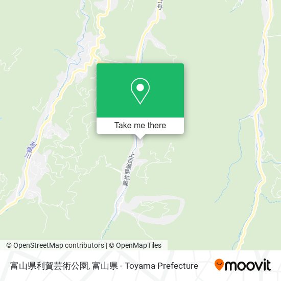 富山県利賀芸術公園 map