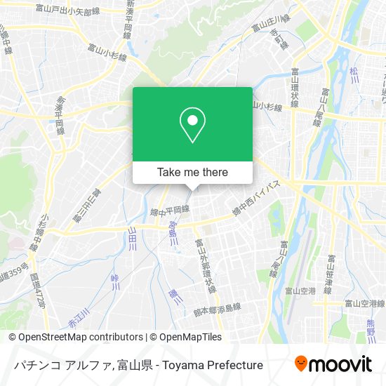 パチンコ アルファ map