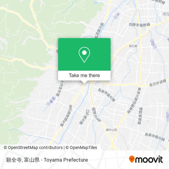 願全寺 map
