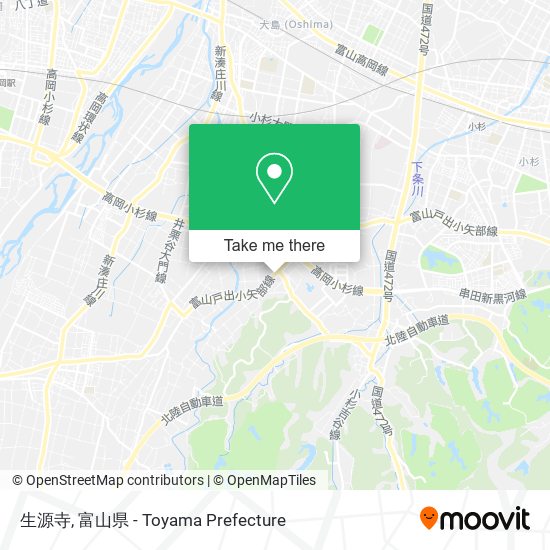 生源寺 map